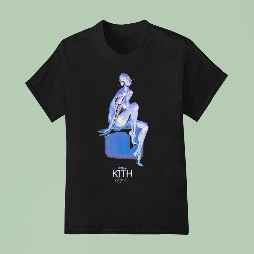 Kith For Nanzuka Gallery Sorayama Model A Stitch T Shirt