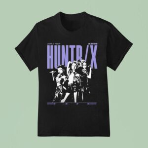 Kpop Demon Hunters Huntrx World Tour T Shirt