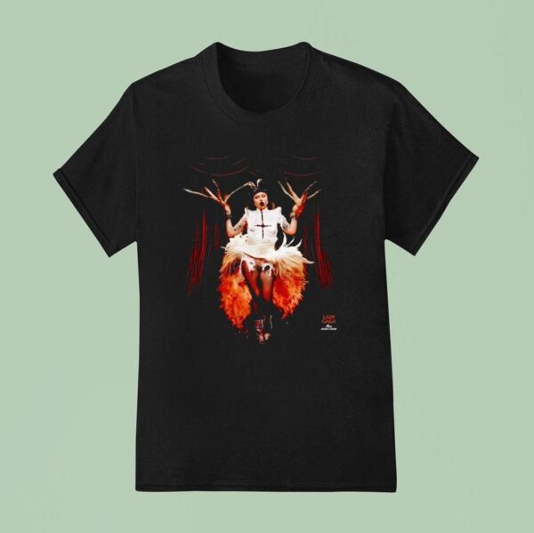 Lady Gaga Bad Romance Live The Mayhem Ball Tour T Shirt