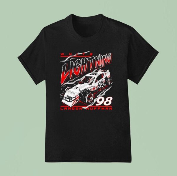 Landon Huffman White Lightning No For Shamrock Motorsports T Shirt