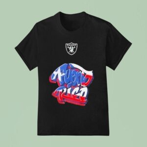 Las Vegas Raiders Puerto Rican Heritage T Shirt