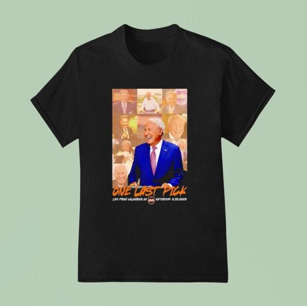 Lee Corso One Last Pick Live From Columbus Oh Ohio State Buckeyes T Shirt