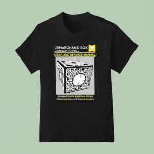 Lemarchand Box Gateway To Hell User And Service Manual T Shirt