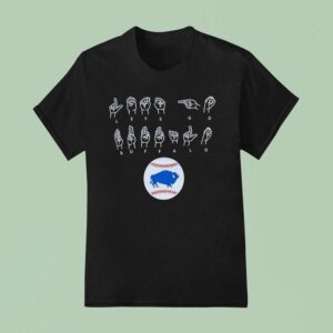 Let S Go Buffalo Bisons Baseball T Shirt