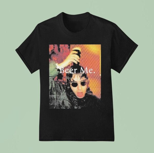 Liam Gallagher Beer Me T Shirt