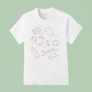 Lol Podcast Sketch Serious T Shirt