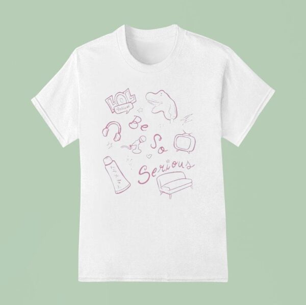 Lol Podcast Sketch Serious T Shirt