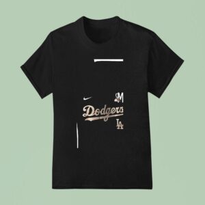 Los Angeles Dodgers X Shawn Mendes On The Road Again Tour Signature Portrai T Shirt