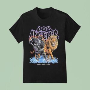 Los Angeles Kings Dead Threads Skeleton T Shirt