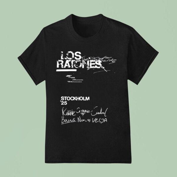 Los Ratones Lol Stockholm Signatures T Shirt