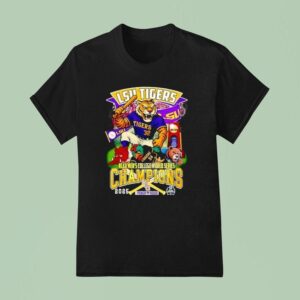 Lsu Tigers Mascot Ncaa Men S College World Series Champions T Shirt