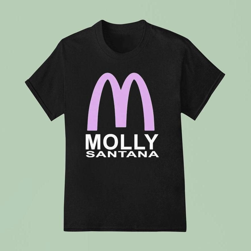 M Molly Santana T Shirt