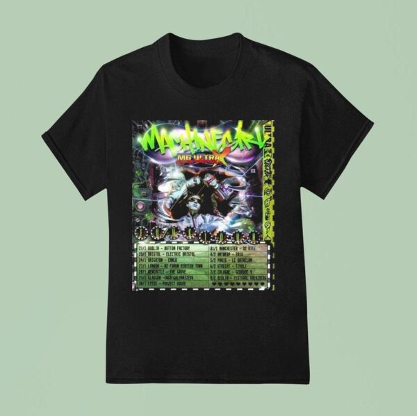 Machine Girl Eu Uk Tour Dates T Shirt
