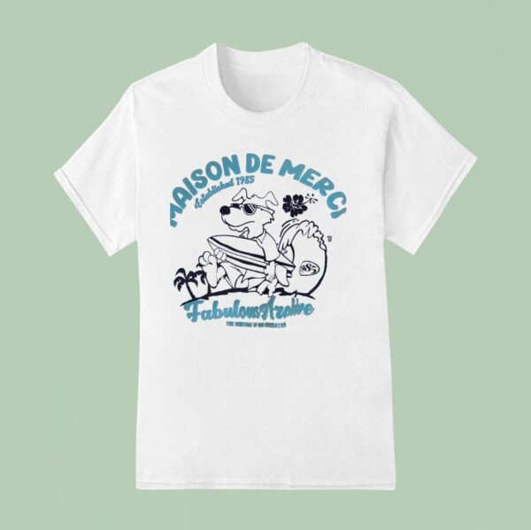 Maison De Merci Fabulous Archive Established T Shirt