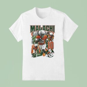 Malachi Toney Miami Hurricanes Hockey Lightning T Shirt