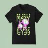 Many Eyes Clocks T Shirt