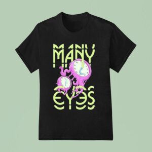 Many Eyes Clocks T Shirt