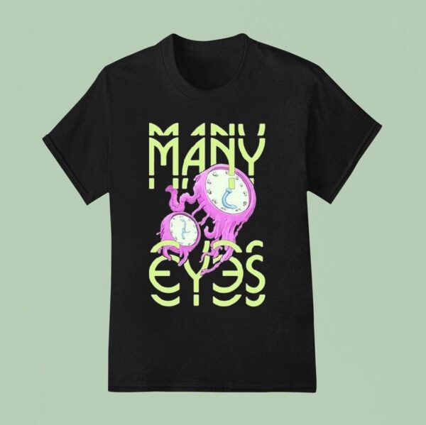 Many Eyes Clocks T Shirt