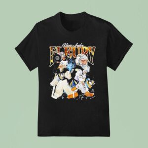 Marc Andre Fleury Pittsburgh Penguins Hockey Graphic Signature T Shirt