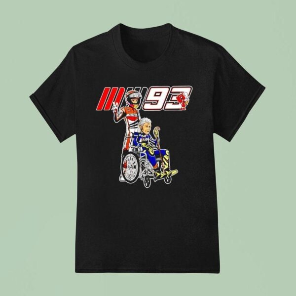Marc Marquez And Valentino Rossi Motogp T Shirt