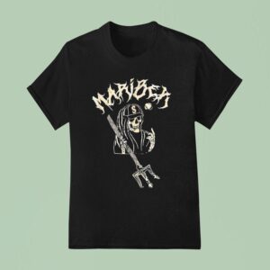 Mariber Skeleton Baseball T Shirt