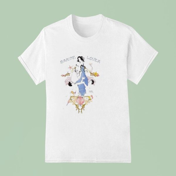 Marine Lover Coral Starfish And Jellyfish T Shirt