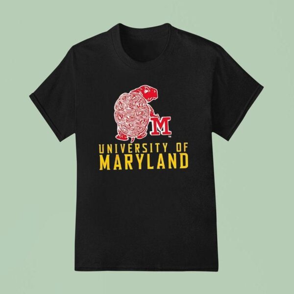 Maryland Terrapins Logo University Of Maryland T Shirt