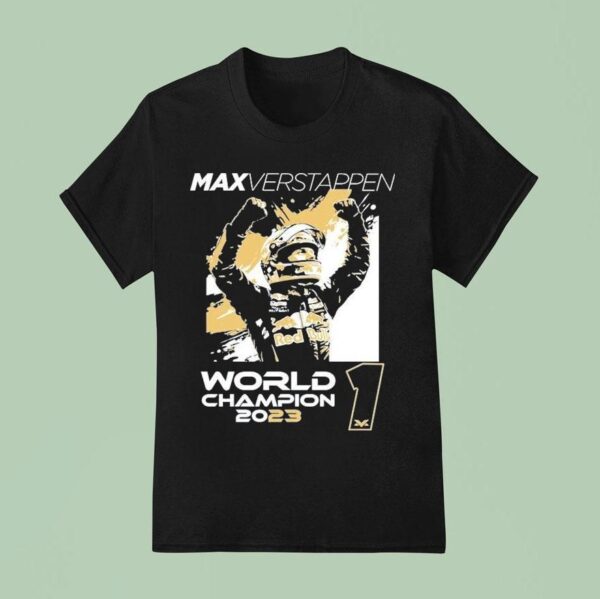Max Verstappen Three Times World Champion T Shirt