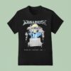 Megadeth European Event Public Enemy With Eu Tour Dates T Shirt