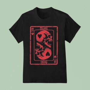 Melrose Avenue Skull Card T Shirt