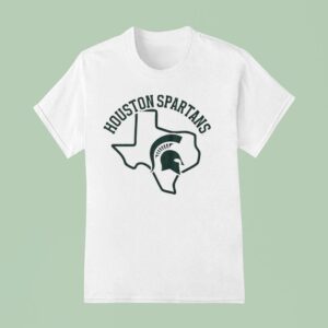 Michigan State Houston Spartans T Shirt