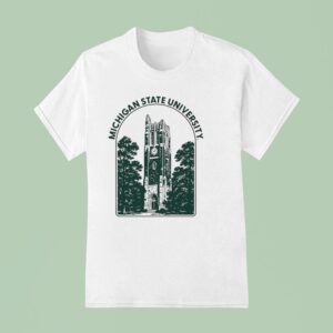 Michigan State University Beaumont Tower T Shirt