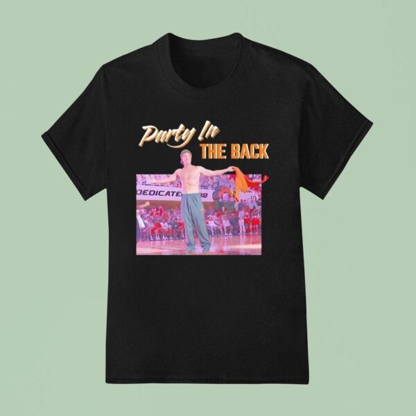 Mike Gundy Party In The Back Coach Oklahoma State Cowboys T Shirt