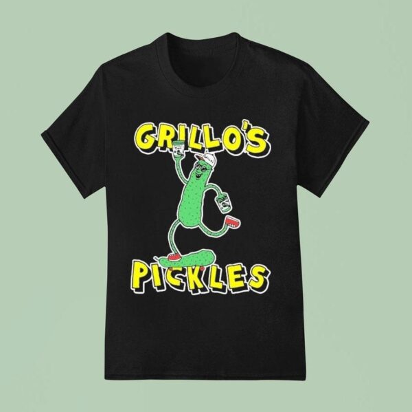 Mike Lottie X Grillo S Pickle Man Skate T Shirt