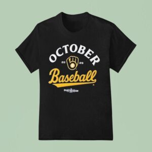 Milwaukee Brewers Mlb Postseason T Shirt