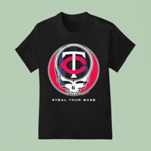 Minnesota Twins Grateful Dead Steal Your Base T Shirt