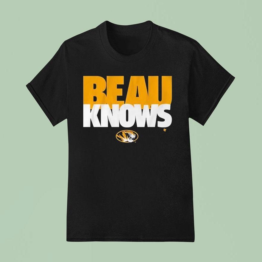 Missouri Tigers Beau Pribula Knows T Shirt