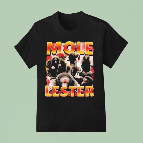 Mole Lester Rose T Shirt