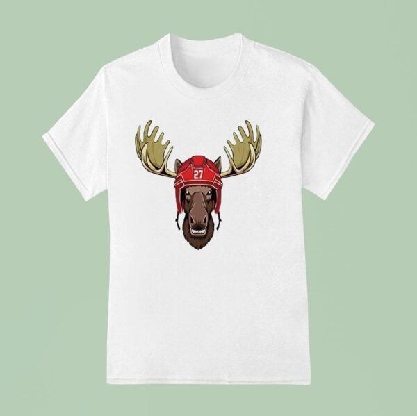 Moose Michael Rasmussen Detroit Red Wings Hockey T Shirt