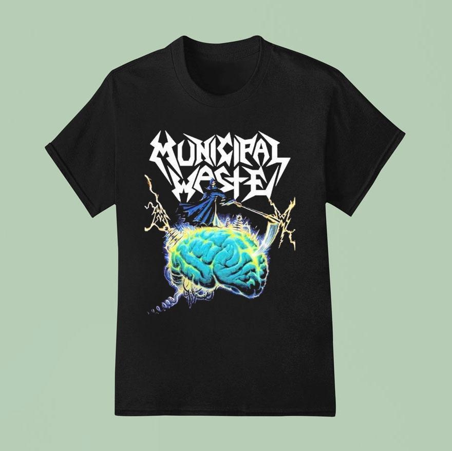 Municipal Waste Brain Reaper T Shirt