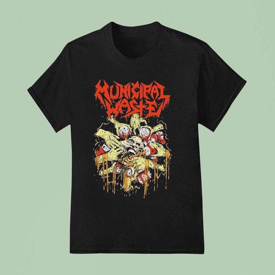 Municipal Waste Zombie Hands T Shirt