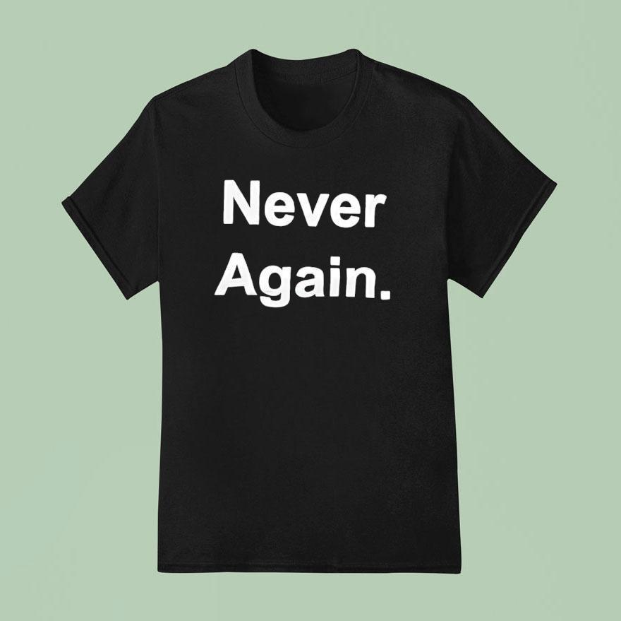 Never Again Vivek Agnihotri And Anand Narasimhan T Shirt