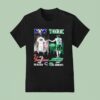 New York City Skyline Aaron New York Yankees All Season And Wilson New York Jets On Sundays Signatures T Shirt