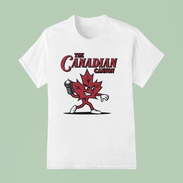 New York Mets Jonah Tong The Canadian Cannon Maple Leaf T Shirt