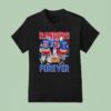 New York Rangers Henrik Lundqvist And Ed Giacomin Forever Signatures T Shirt