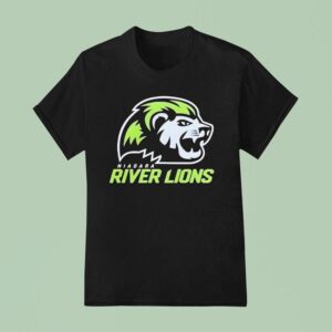 Niagara River Lions Basketball Logo T Shirt