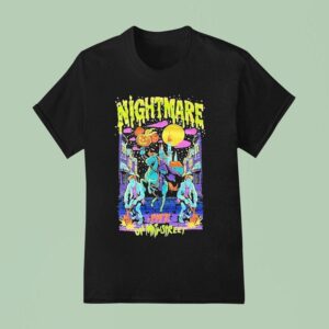 Nightmare On Main St Flying House Threads Halloween T Shirt