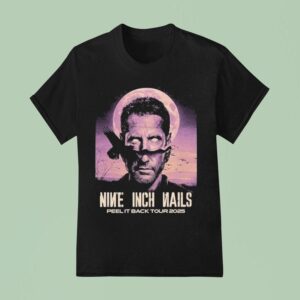 Nine Inch Nails Peel It Back Tour Head Crow Moon T Shirt