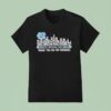 North Carolina Tar Heels All Name Of Legends City Skyline Thank You For The Memories T Shirt