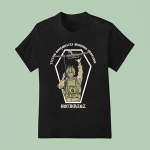 Notingregz Yelling Coordinates Dropping Ordinance Skeleton T Shirt